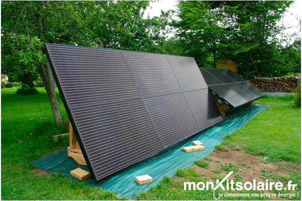 Découvrez ci-dessous le kit solaire autoconsommation de cette réalisation.